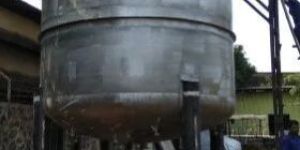 Stainless Steel Holding Tank