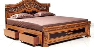 Wooden Bed