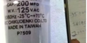 Motor Star Capacitor