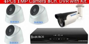 4P1M8C AHD CCTV Camera Kit