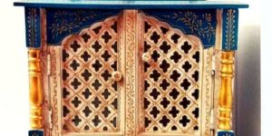 Blue Wooden Temple