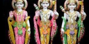 Marble RAM Darbar Statue