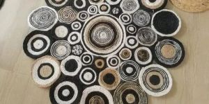 Handwoven Beautiful Jute Rug