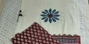 Ajrakh Printed Fancy Unstitched Suit