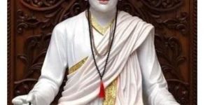 Marble Painted Human Statue