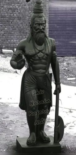 Marble Parshuram Statue