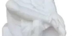 Marble White Sai Baba Statue