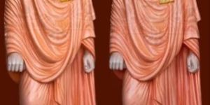 Standing Marble Swami Vivekananda Statue