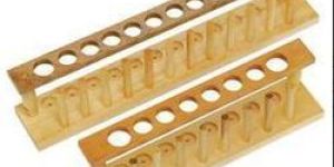 Wooden Test Tube Stand