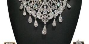Artificial Diamond Necklace Set
