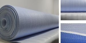 Floor Guard Foam Sheet Roll - 3 Layer (Blue Checks)