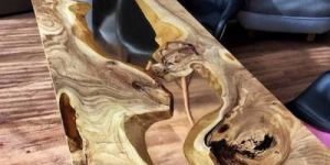 Epoxy Resin Top Dining Table