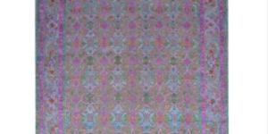 Wool Saree Silk Oxidized Rugs