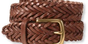 Braided Leather Belt