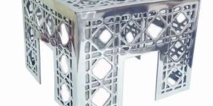 Aluminum Accent Table