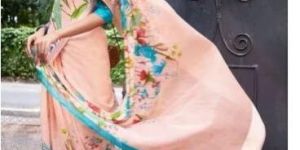 Printed Colorful Saree