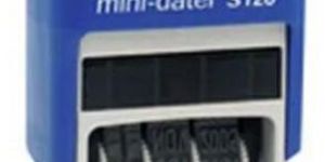 Plastic Bank Dater Stamp