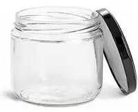 100ml Glass Round Jar