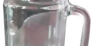 Handled Honey Glass Jar