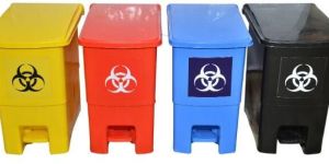 BIO MEDICAL WASTE BINS FOOT OPERATED1