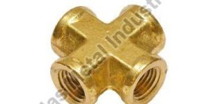 Brass Forged Cross Fitting