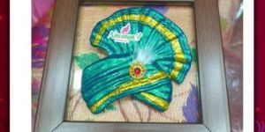 Petha Paper Mache Brooch