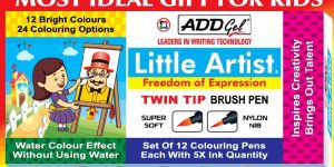 Add Gel Twin Tip Brush Pen