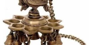 Brass Hanging Diya