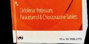 Diclofenac Potassium 50mg + Paracetamol 325mg + Chlorzoxazone 250mg Tablet :Heclo MR Tablets