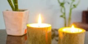 Bamboo Candle