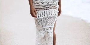 Handmade Crochet Skirt