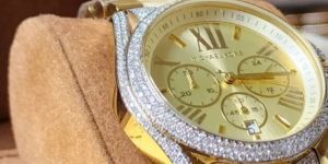 Diamond Studded Watch