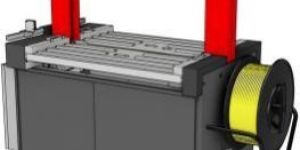 Online Taping and Strapping Machine with Conveyor