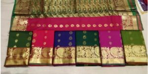 Big Peacock Pallu Silk Saree