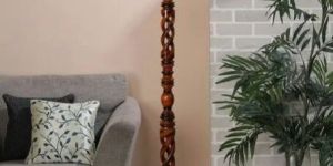 Wooden Floor Lamp