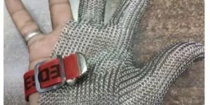 Three Finger SS Mesh Gloves