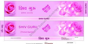 Shiv Guru Premium Rose Incense Sticks