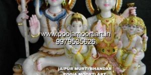 Marble Shiv Shankar Statues