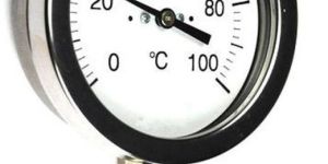 Mercury in Steel Stem Type Thermometer