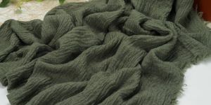 Heavy Crinkle Cotton Scarf