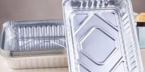 Silver Aluminum Foil Container