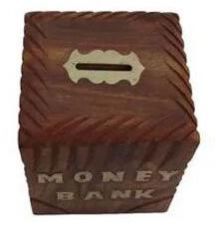 Wooden Coin Box