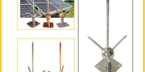 Solar Panel Lightning Protection System