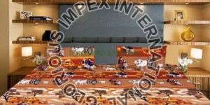 Cotton Printed Bedsheet Set