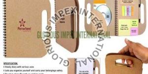 Spiral Multi-Utility Eco Sticky Notepad With Pen