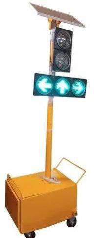 Portable Solar Traffic Light