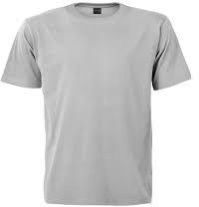 Mens Round Neck T-shirts-Plain