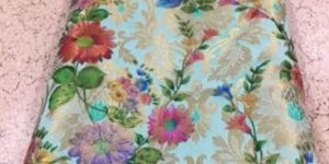 Digital Printed Banarasi Brocade Fabric