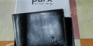 Black Leather UCB Wallet