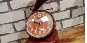 Antique Gramophone Clock